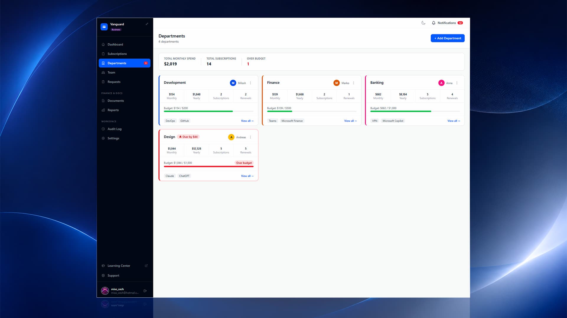 CostLoop screenshot 3